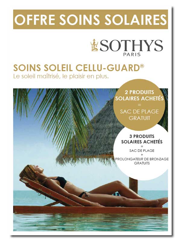 Secrets-Marins - Offre soin solaire Sothys